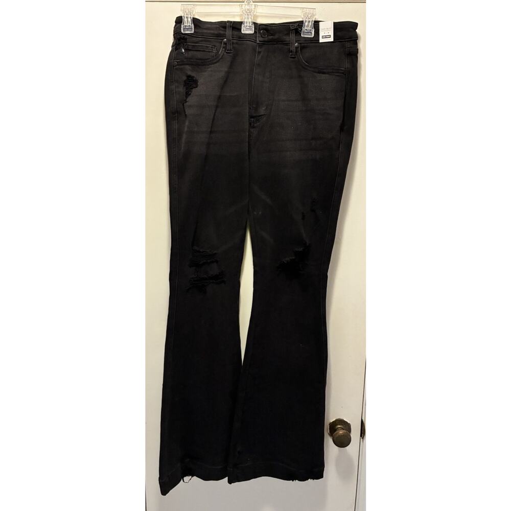 Judy Blue Womens Jeans 15/32 Black High Top Stretch Bootcut Pants